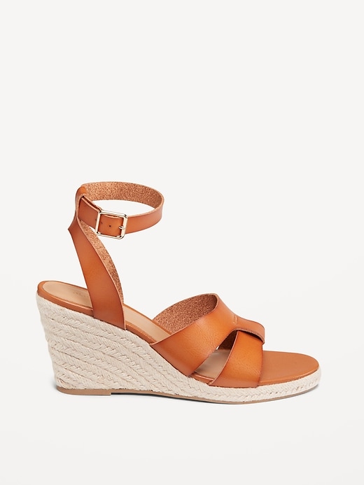 Image number 4 showing, Espadrille Wedge Sandals