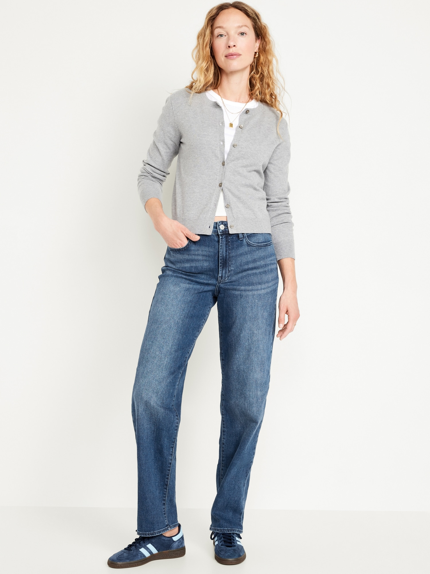 High-Waisted Wow Loose Jeans