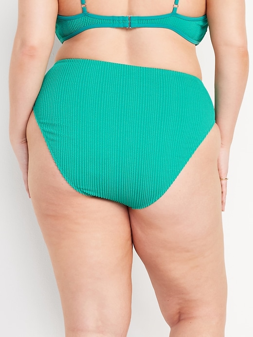 Image number 8 showing, Extra High-Waisted French-Cut Bikini Swim Bottoms