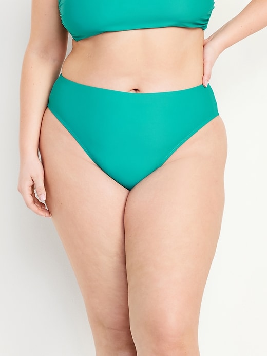 Image number 7 showing, Extra High-Waisted French-Cut Swim Bottoms