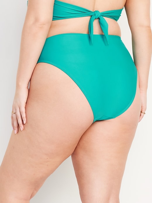 Image number 8 showing, Extra High-Waisted French-Cut Swim Bottoms