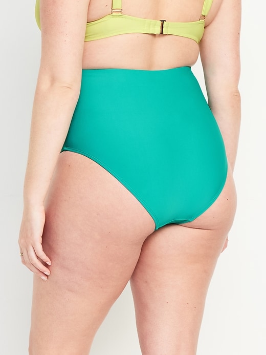 Image number 2 showing, Maternity High-Waisted Swim Bottoms