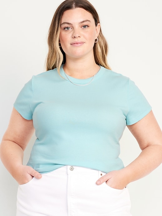 Image number 7 showing, Snug Crop T-Shirt