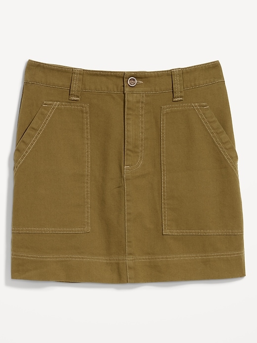 Image number 4 showing, Utility Mini Skirt