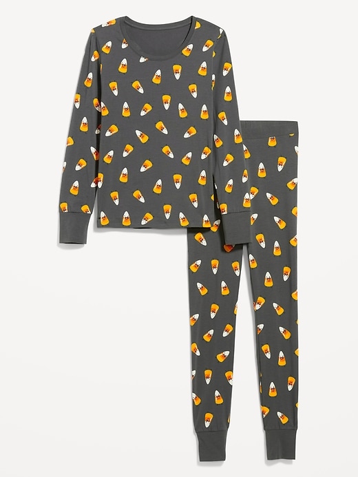 Image number 4 showing, Halloween Print Pajama Set