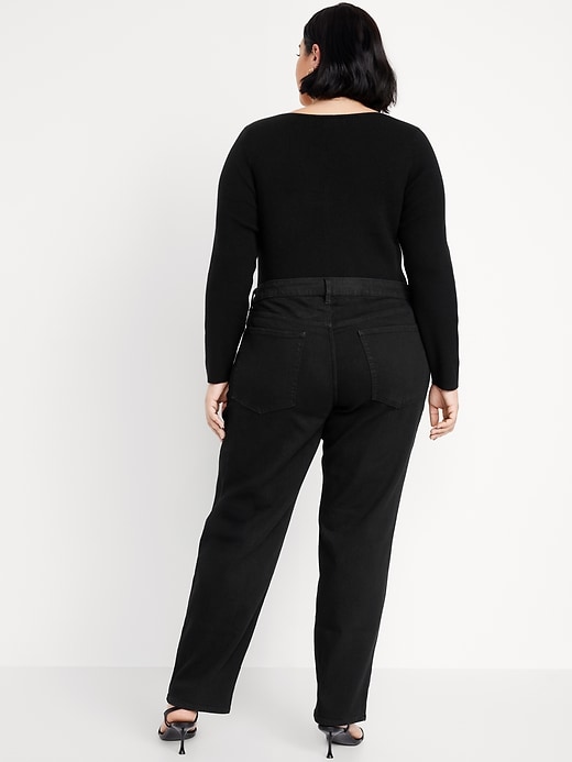 Image number 8 showing, High-Waisted Wow Loose Jeans