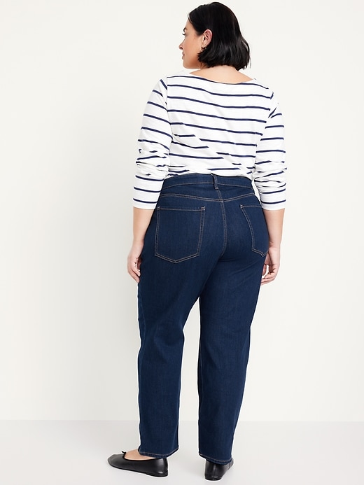 L'image numéro 8 présente Jean Wow ample à taille haute