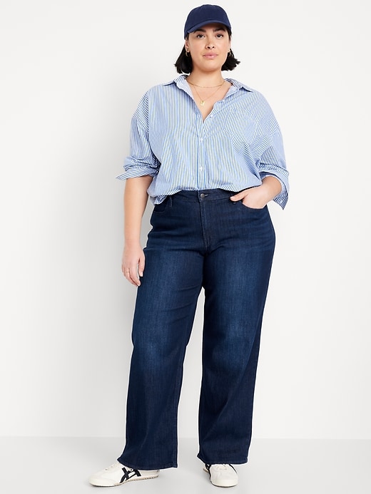 Image number 7 showing, High-Waisted Wow Wide-Leg Jeans