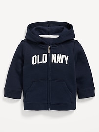 Image number 1 showing, Logo-Graphic Zip Hoodie for Baby