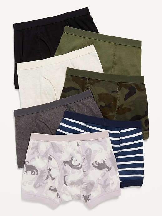 View large product image 1 of 1. Boxer-Briefs Underwear 7-Pack for Boys