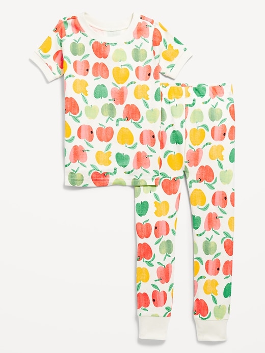 View large product image 1 of 2. Unisex Snug-Fit Printed Pajama Set for Toddler &amp; Baby