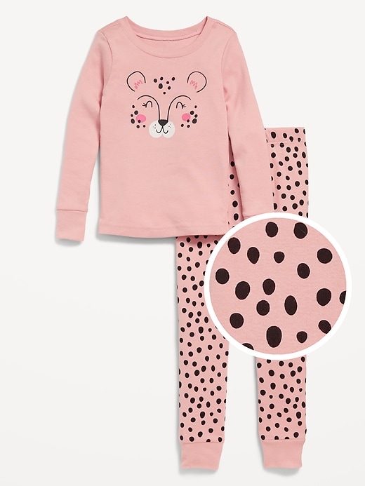 Voir une image plus grande du produit 1 de 2. Pyjama ajusté à motif pour tout-petit et bébé