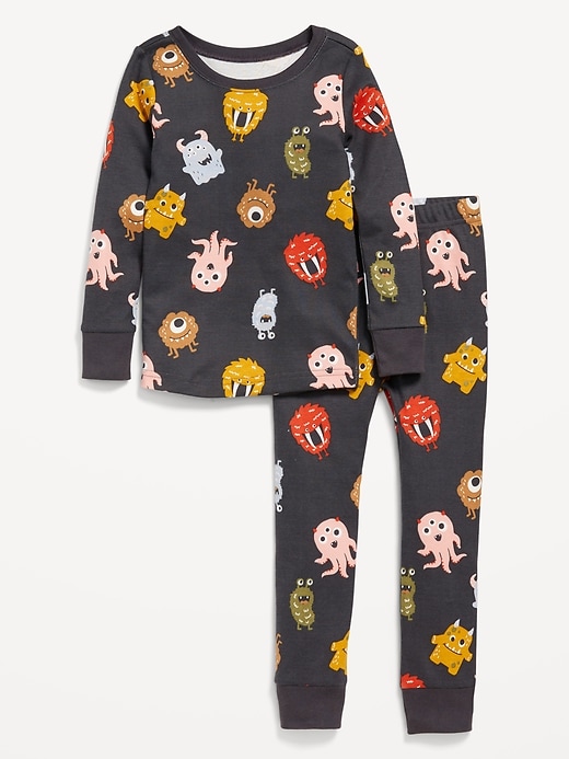 Voir une image plus grande du produit 1 de 2. Pyjama ajusté à motif pour tout-petit et bébé