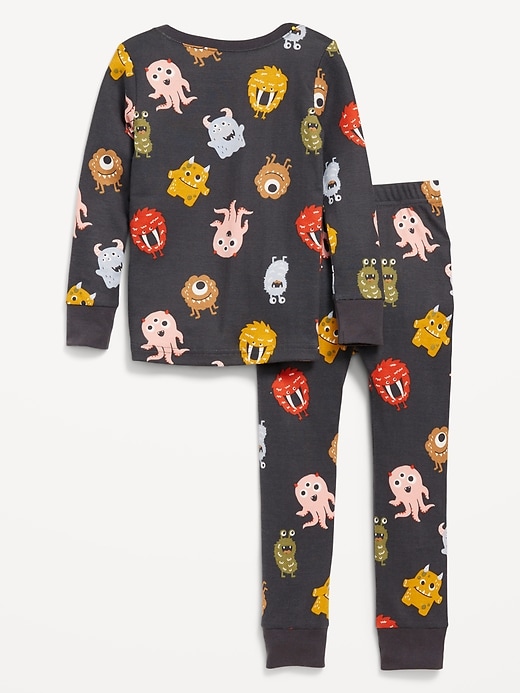 Voir une image plus grande du produit 2 de 2. Pyjama ajusté à motif pour tout-petit et bébé