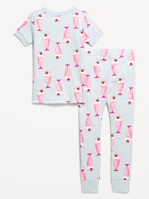 Voir une image plus grande du produit 2 de 2. Pyjama à motif à coupe moulante pour tout-petit et bébé