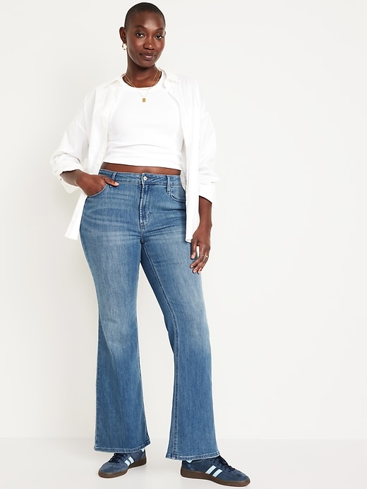 Image number 5 showing, High-Waisted Wow Flare Jeans
