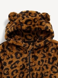 Image number 2 showing, Critter Hooded Jacket for Toddler Girls