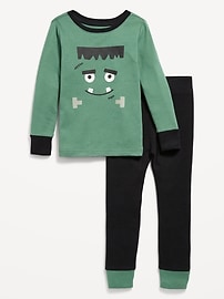 L'image numéro 1 présente Pyjama ajusté à motif pour tout-petit et bébé