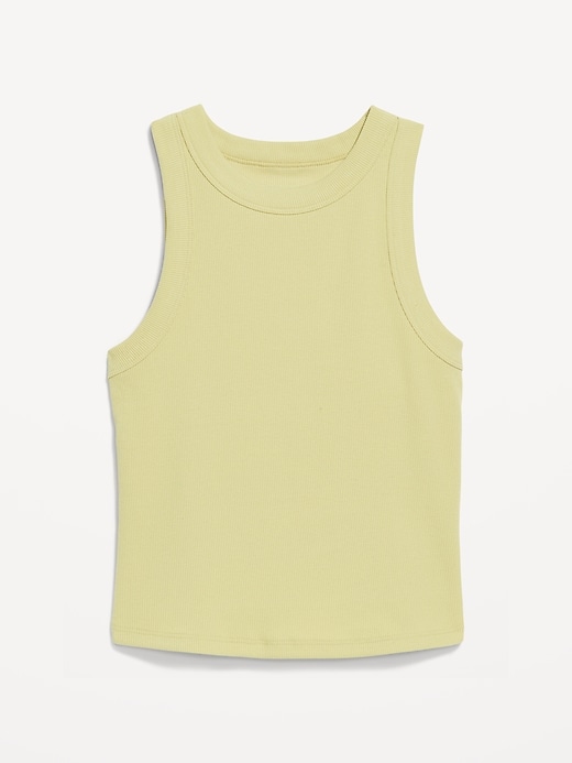 L'image numéro 4 présente Camisole courte moulante