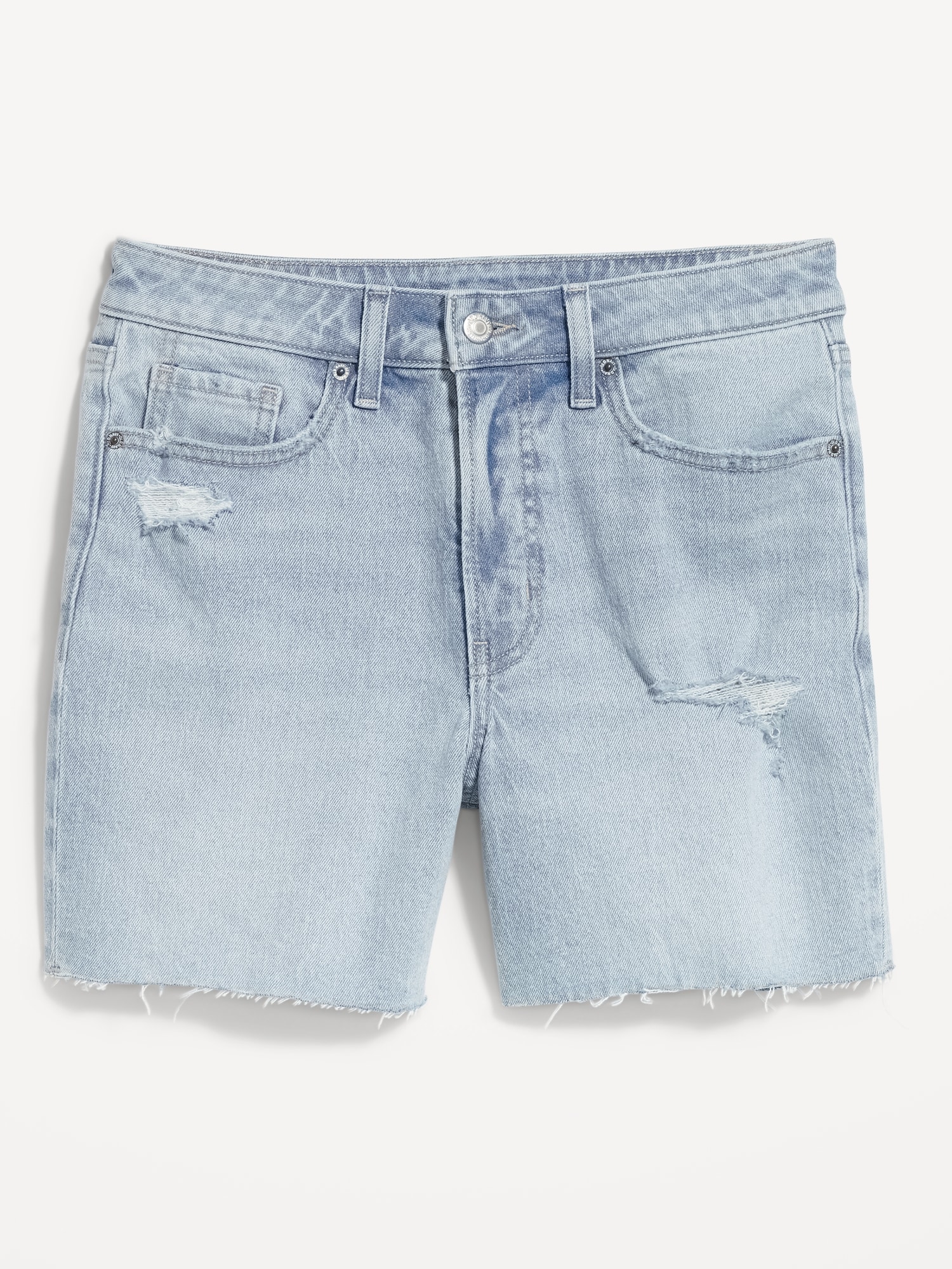 High-Waisted OG Jean Cut-Off Shorts -- 5-inch inseam