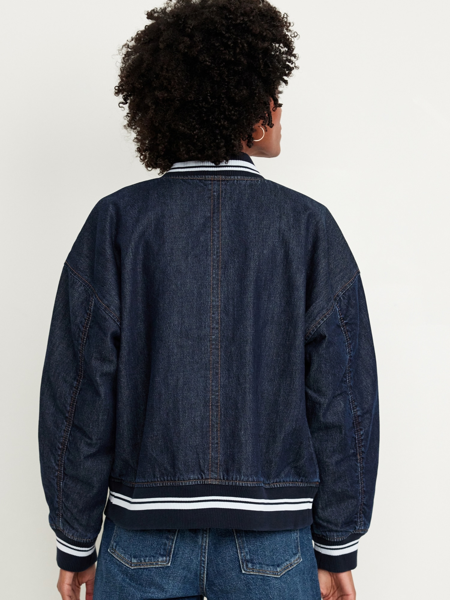 Jean Bomber Jacket Old Navy