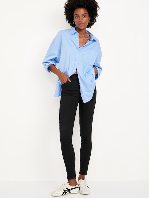 High-Waisted Wow Super-Skinny Jeans