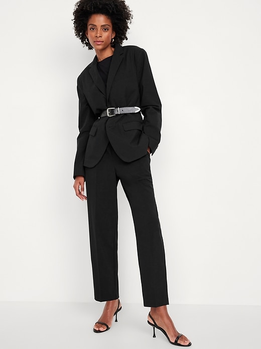 Image number 3 showing, High-Waisted Billie Straight Trouser