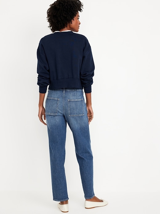 Image number 3 showing, High-Waisted OG Loose Utility Jeans