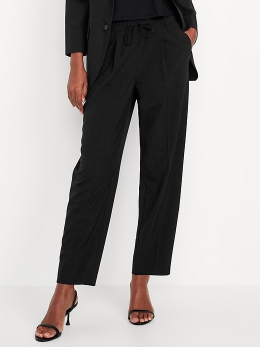 Image number 1 showing, High-Waisted Billie Straight Trouser