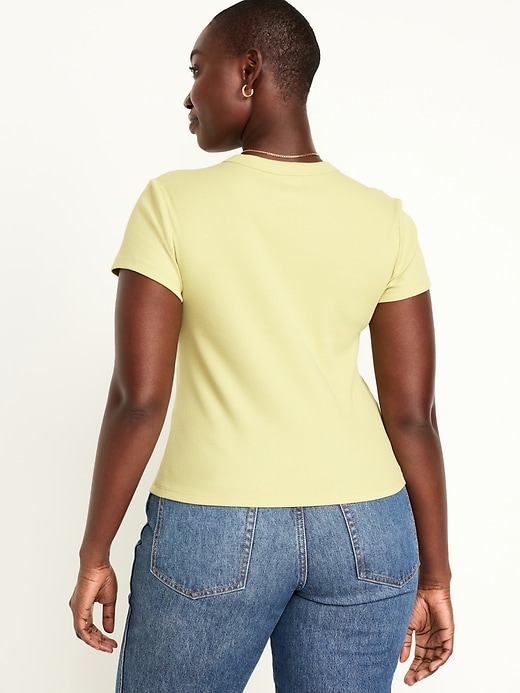 Image number 6 showing, Snug Crop T-Shirt