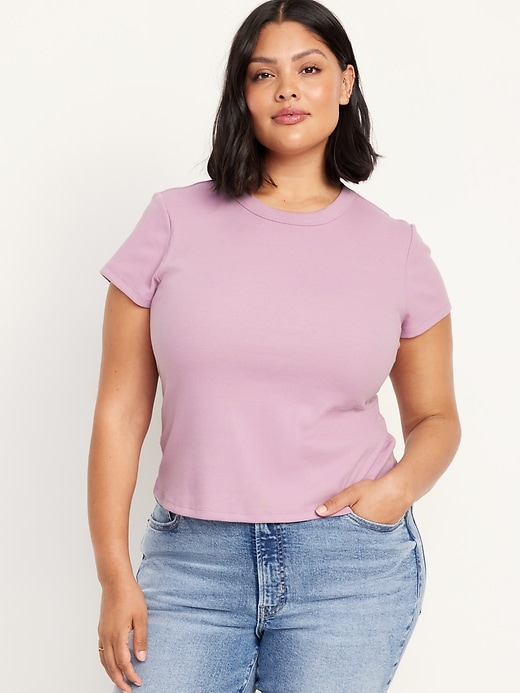 Image number 7 showing, Snug Crop T-Shirt