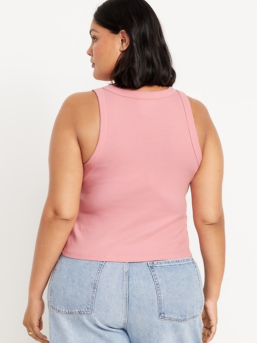 Image number 8 showing, Snug Crop Tank Top