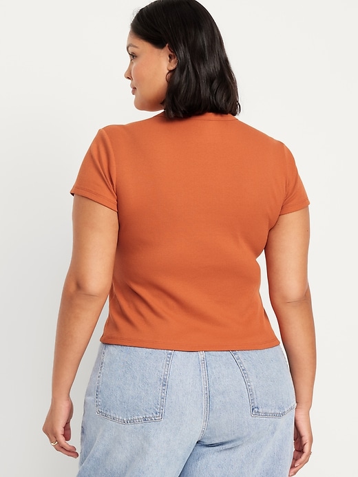 Image number 8 showing, Snug Crop T-Shirt