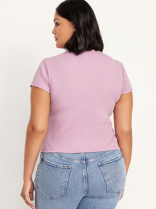 Image number 8 showing, Snug Crop T-Shirt