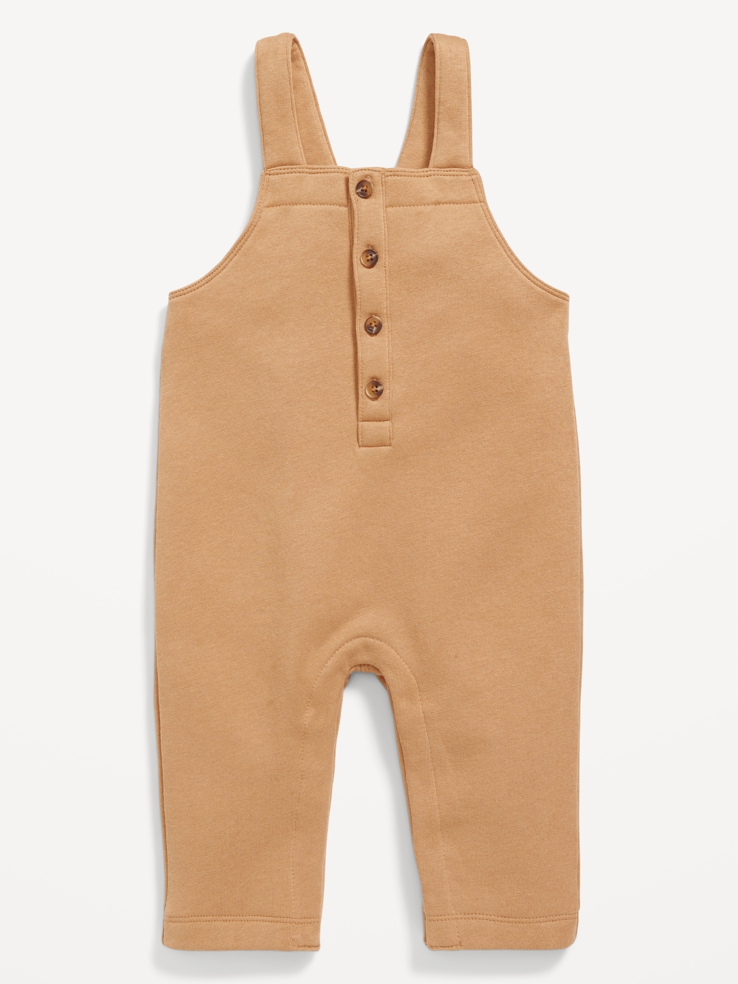 Button-Front Overalls Set for Baby