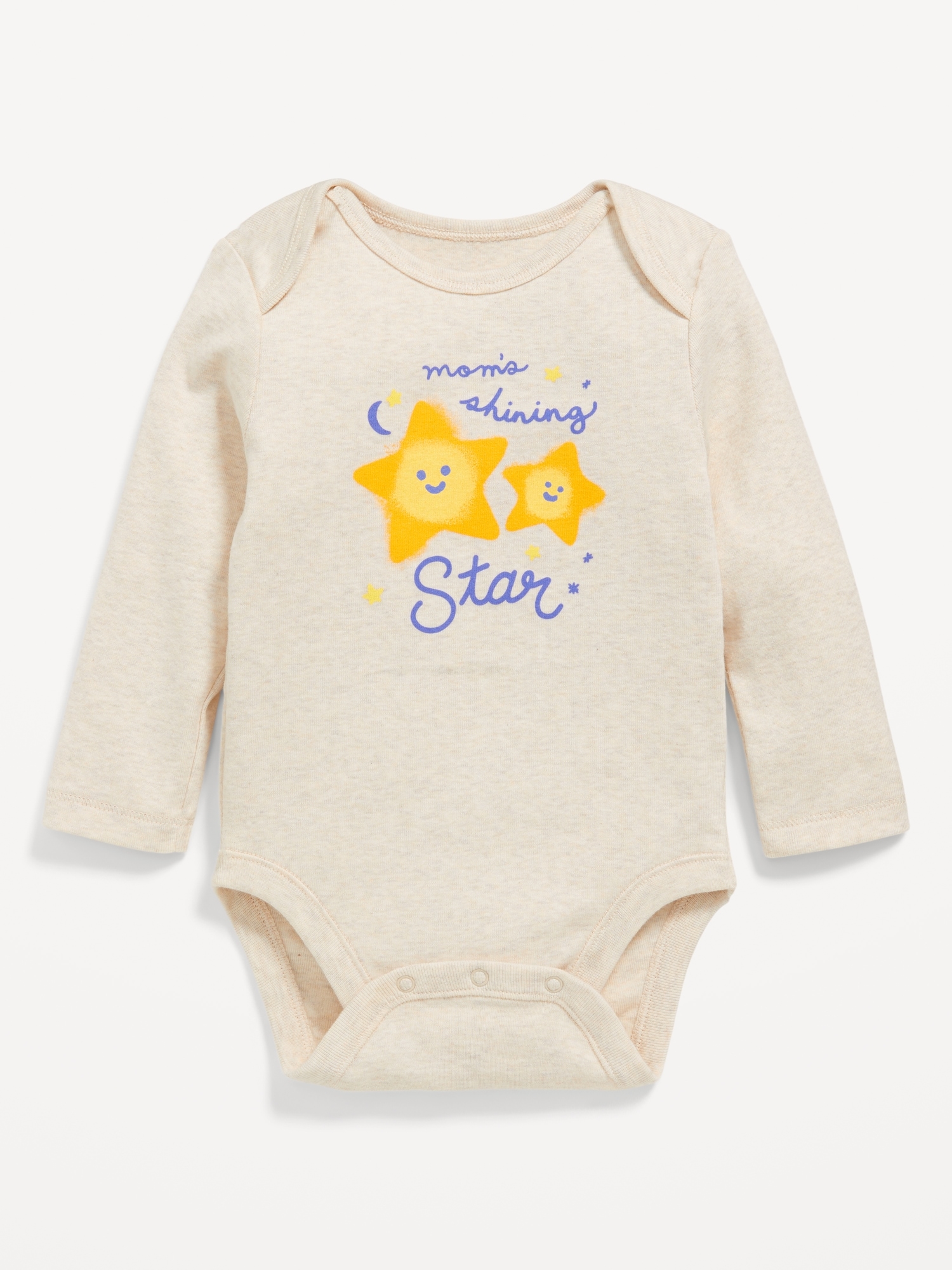 Long-Sleeve Graphic Bodysuit for Baby