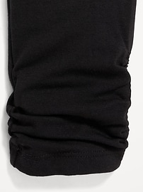 View large product image 3 of 5. High-Waisted Side Ruched Leggings for Girls