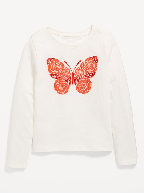 Long-Sleeve Graphic T-Shirt for Girls