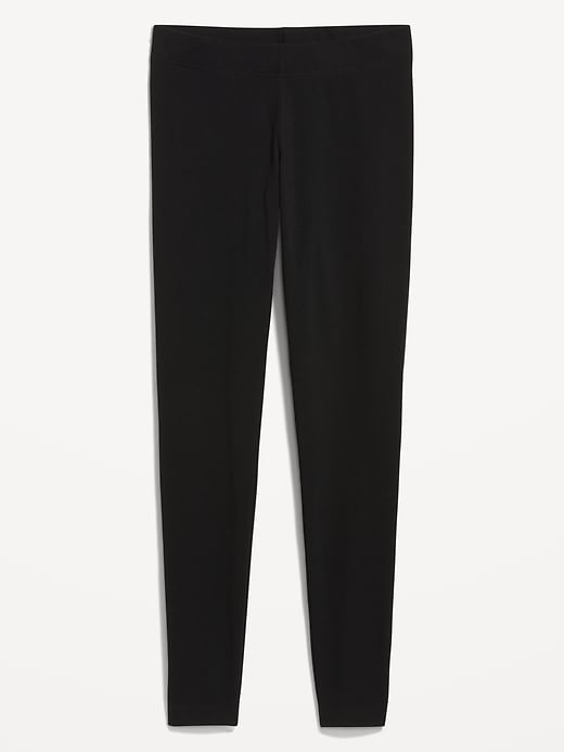 Image number 4 showing, Mid-Rise Jersey Crop Legging