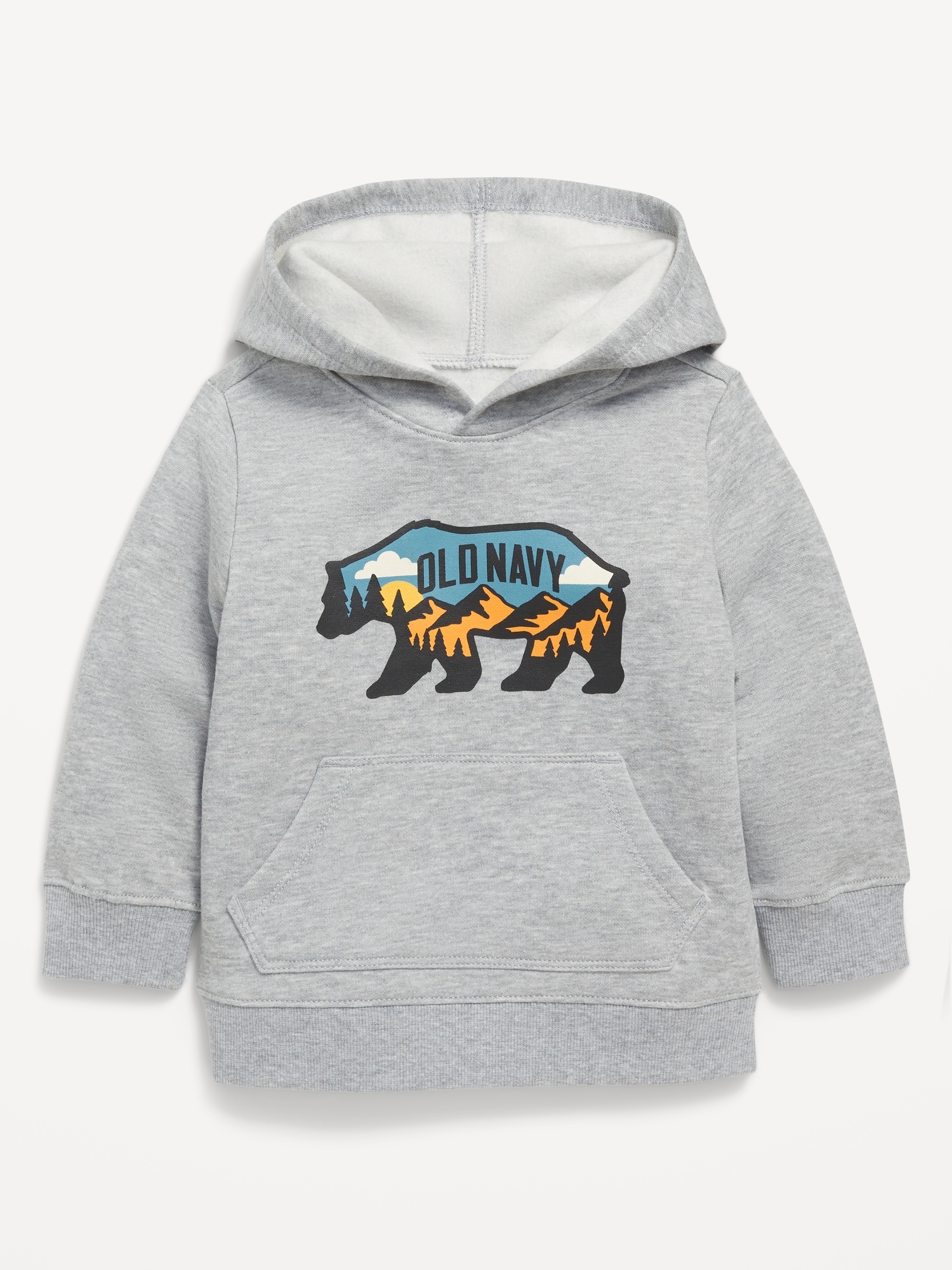 Logo-Graphic Pullover Hoodie for Toddler Boys