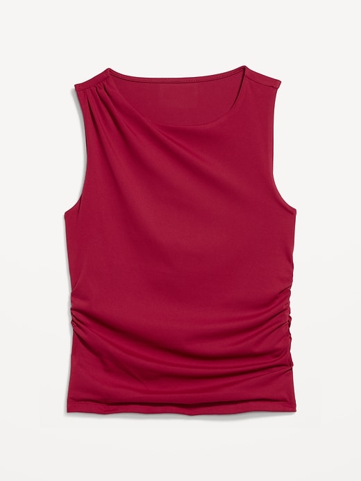 Image number 4 showing, Sleeveless Double-Layer Top