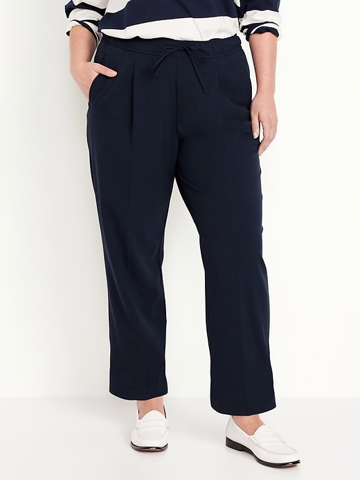 Image number 5 showing, High-Waisted Billie Straight Trouser