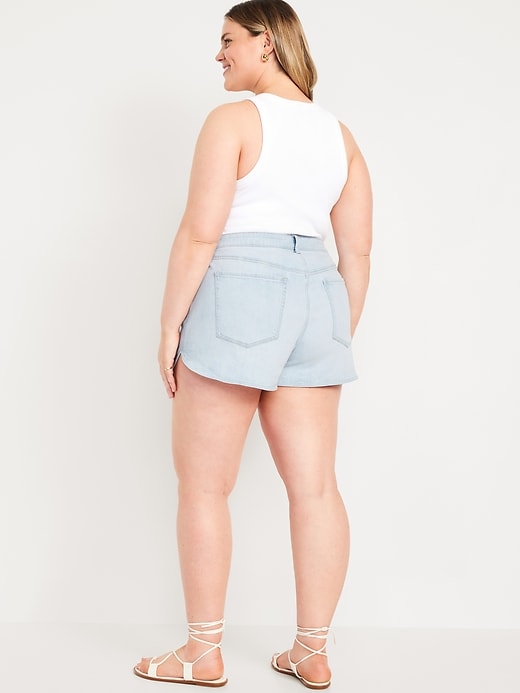 Image number 8 showing, High-Waisted OG Jean Shorts -- 3-inch inseam