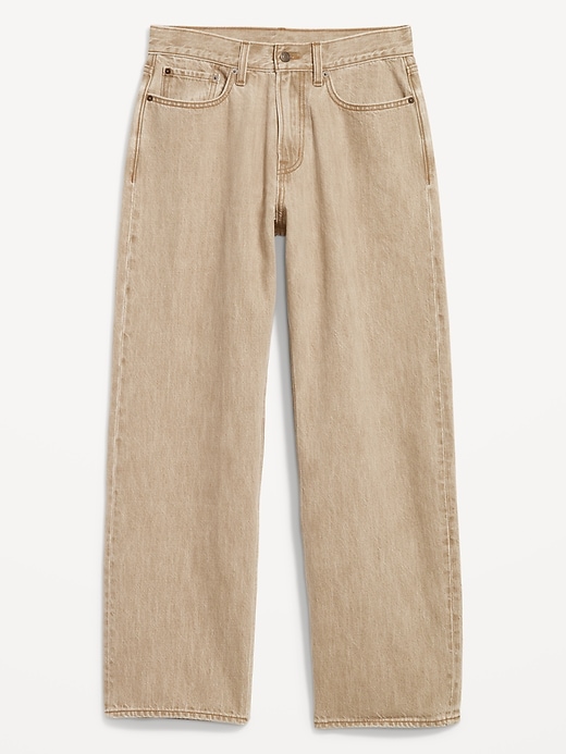 Image number 4 showing, 90's Baggy Non-Stretch Jeans