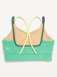 View large product image 4 of 4. PowerSoft Strappy Longline Sports Bra for Girls