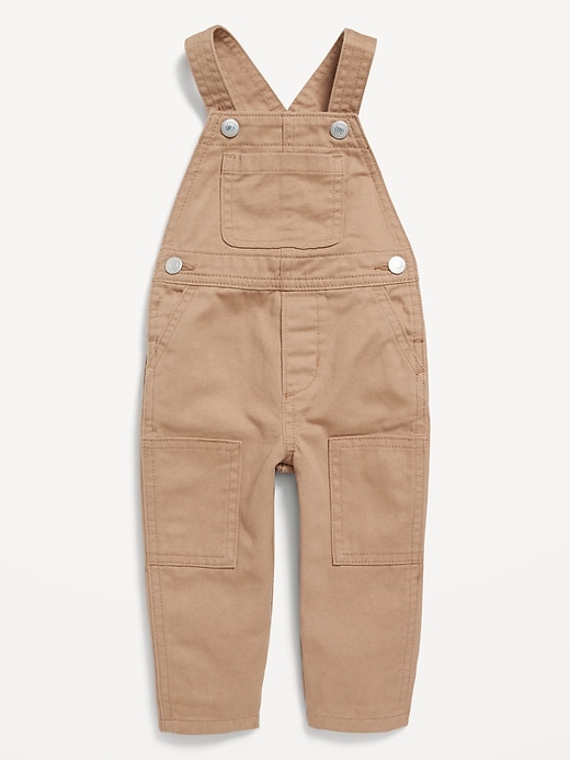 View large product image 1 of 2. Utility Twill Overalls for Baby