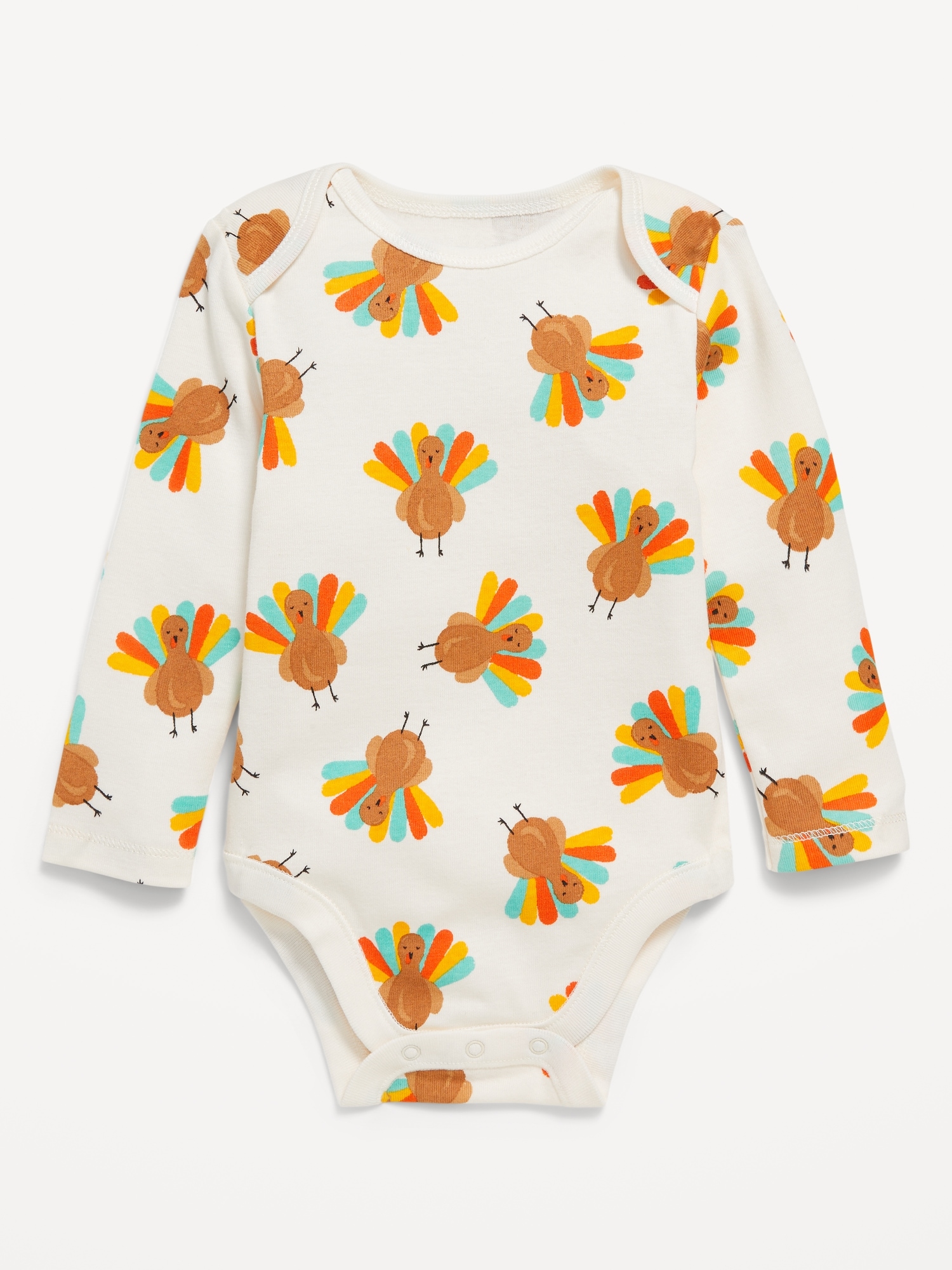 Unisex Long-Sleeve Graphic Bodysuit for Baby