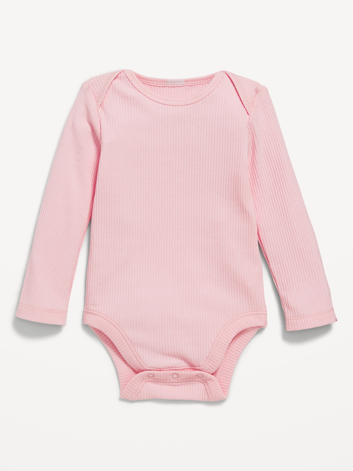 Long-Sleeve Ribbed Bodysuit for Baby