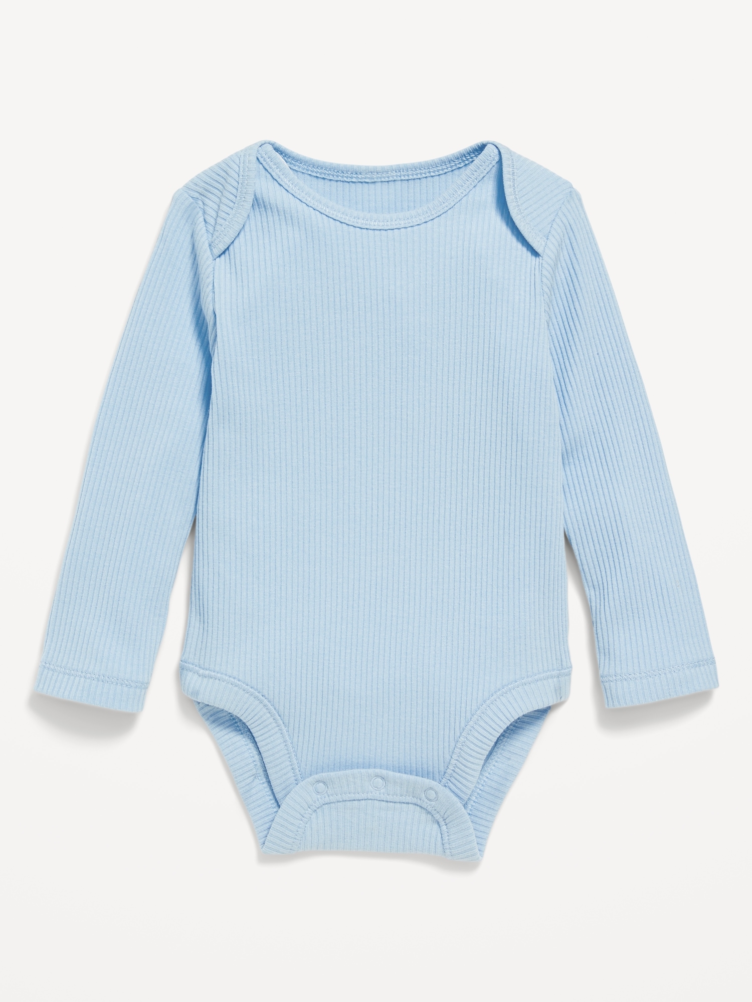 Long-Sleeve Ribbed Bodysuit for Baby
