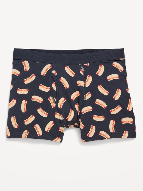 Printed Boxer Briefs -- 4.5-inch inseam - Multi